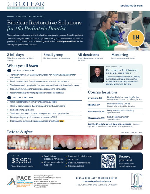 Course flyer cover